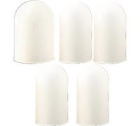 Fituenly Lecca Di Dito 5 Pcs Silicone Resistente Calore Copre Con Dito Coperte Di Dito Maniche Di Dito Proteggono Il Mantenimento Della Medicazione Asciutta E Pulita
