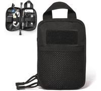 Fituenly Sacca Da Pacchetto Con Cerniera Per Utensili Edc All'aperto Piccola Custodia in Molle Mini Organizzatore Di Sacchetti Da Trekking Per Viaggiare in Ciclismo Sport