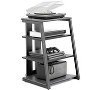 FITUEYES HiFi Shelf AV Shelf 4-level stand di legno con ripiani in legno per giradischi DVD Player Xbox supporto HIFI Rack