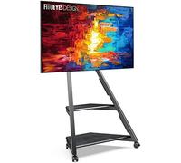 FITUEYES Serie EIFFEL Supporto TV Supporto artistico per schermo da 32-65 pollici Angolo regolabile ±15° Altezza regolabile 946-1076,5 mm Max. 40 kg per casa, salone, conferenza