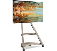 FITUEYES Serie EIFFEL Supporto TV Supporto artistico per schermo da 32-65 pollici Angolo regolabile ±15° Altezza regolabile 946-1076,5 mm Max. 40 kg per casa, salone, conferenza