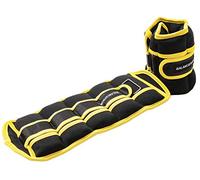 Fitvids Pesi completamente regolabili per caviglia, polso, braccio, gamba, regolabile, coppia di 6,8 kg, 0-3,4 kg ciascuno