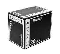 Fitvids Plyo Box 3 in 1 Jump Box pliometrico in schiuma, 40,6 x 50,8 x 61 cm, per casa, palestra, allenamento, fitness