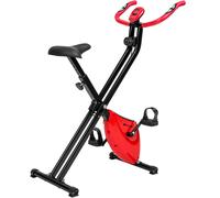 tectake 801190 FitX-Bike per allenamento domestico, 8 livelli di difficoltà, Computer per allenamento (113 x 41 x 81 cm)