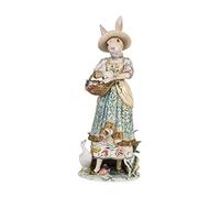 Fitz and Floyd - Statuetta in ceramica a forma di coniglio Dapper, 50,8 cm