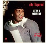 Ella Fitzgerald Rhythm Is My Business (Vinyl LP) Bonus Tracks 12" Album