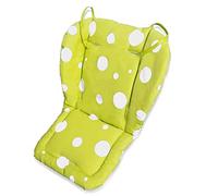 Fitzulam Cuscino per Passeggino Impermeabile Seggiolone per Bambini Imbottitura Imbottitura Seggiolino per auto Seggiolino per Bambini Tappetino Traspirante Tappetino (Verde)