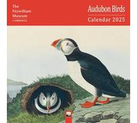 Fitzwilliam Museum: Audubon Birds Wall Calendar 2025 (Art Calendar)