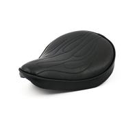 Fitzz Solo Sella Stretta Con Fiamme, Nera, Per Harley - Davidson