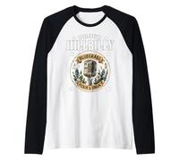 FIUDO Hillbilly Bluegrass Pickin E Canto Patriot Gospel Maglia con Maniche Raglan