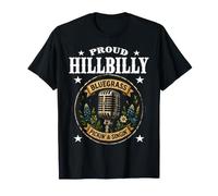 FIUDO Hillbilly Bluegrass Pickin E Canto Patriot Gospel Maglietta