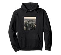 Fiume Orientale New York Brooklyn Manhattan Ponti Ponte Felpa con Cappuccio