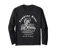 Fiume Pembina Dakota del Nord Maglia a Manica