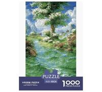 Fiume Puzzles 1000 Pezzi Gioco Di Sfida Giocattolo Adulti E Oltre 12 Anni Puzzle Creativi Divertimento Famiglia Divertimento Creativo Regalo Decorazione Casa 38x26cm/1000pcs