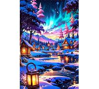 Fiumi della campagna invernale - Puzzle 700 Pezzi - Puzzle Fai da te 52x38 cm,Intrattenimento Creativo - Puzzle Per Adulti E Tutta La Famiglie