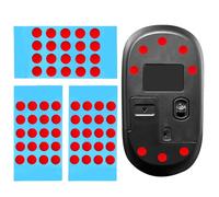 FIUTEKO Mouse Skates 60 Pezzi Rotondi 6mm Piedini in PTFE 100% per Controllo di Precisione e Scorrimento Fluido Compatibile con Logitech G PRO Razer Finalmouse Accessorio Wallhack per FPS