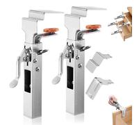 Fivalo Drawer Front Installation Clamps, Adjustable Drawer Fixing Clamp, Efficient Cabinet Drawer Clamps Setup with Easy, Woodworking Tool Universal Cabinet Clips Installation Tool (2Pcs)