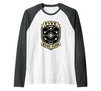 Five Aside Flow Tattica Futsal Indoor Maglia con Maniche Raglan