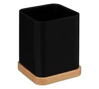 FIVE Bicchiere in poliresina Combinato TRIBECART, Nero, 10x7x7 cm