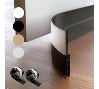 five dots Paraspifferi per porte in silicone (autoadesivo) - mantiene il calore nella stanza e blocca le correnti d'aria sotto la porta - Paraspifferi per porte come protezione dal freddo