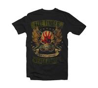 Five Finger Death Punch - T-Shirt # S Black Unisex # Locked & Loaded
