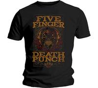 Five Finger Death Punch - T-Shirt # Xl Black Unisex # Wanted