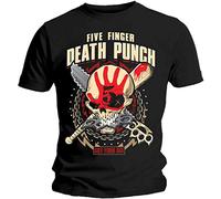 Five Finger Death Punch 'Zombie Kill' (Black) T-Shirt (Medium)
