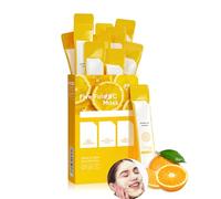 Five Fold VC Bulles Mask, Blackhead Remover Purifying Masque, Detergente per Pori, Maschera Viso per Donna e Uomo, Centella Asiatica e Niacinamide, Hydrate Improve Rough Skin, 12 Pezzi