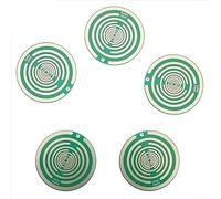 Five For Elements Energy Disc per Tesla, design compatibile con principi fisici, non richiede radiazioni chimiche o alimentazione esterna (verde)