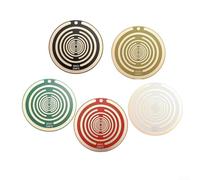 Five For Elements Energy Disc per Tesla Design compatibile utilizzando solo principi fisici, nessuna radiazione chimica o alimentazione esterna richiesta (5 colori)