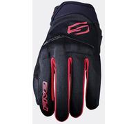 Five Globe Evo, guanti L male Nero/Rosso