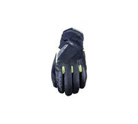 Five gloves wp warm evo winter gloves black fluorescent yellow