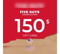 Five Guys Gift Card 150 USD Key - UNITED STATES