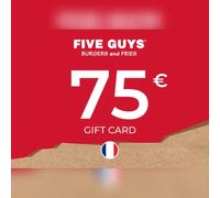 Five Guys Gift Card 75 EUR Key - FRANCE