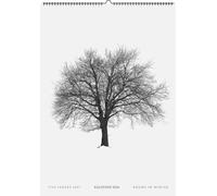 Five Leaves Left. Wandkalender 2026: Bäume im Winter