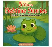 Five Minute Bedtime Stories: ( Freddy the Frog Finds His Jump ) A Cozy Goodnight Book for Toddlers and Kids