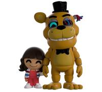 Five Nights at Freddy Figure in vinile Abby & Golden Freddy, 11 cm