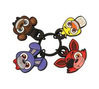 Five Nights At Freddys Chibi Characters Charm Key Chain ACC NUOVO