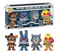 Five Nights at Freddy's Funko Pop! Games FNAF- Twisted Ones 4PK (EMEA) (GW) Funko