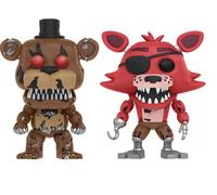 Five Nights at Freddy's Nightmare Freddy Foxy Funko Pop Zestaw FNAF