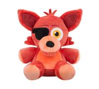 Five Nights at Freddy's Peluche Classic Foxy - Peluche da 20 cm in materiale morbido e con occhi fosforescenti