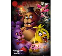 Five Nights At Freddy's Poster locandina Pellicola 2023 Gaming Fnaf