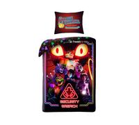 Five Nights At Freddys Set Copripiumino Singolo Fnat 100% Cotone Letto Ue Misura