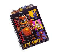 Five Nights At Freddy's: Special Delivery " Let's Festa " 6-Tab Spirale Notebook