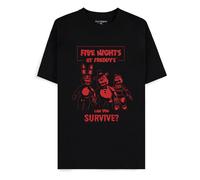 Five Nights at Freddy's T-Shirt Can You Survive Size L