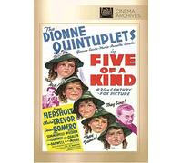 Five Of A Kind DVD (1938) - Jean Hersholt, CESAR Romero, The Dionne Quintuplets