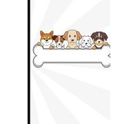 Five Puppies on a Bone: Composition Notebook