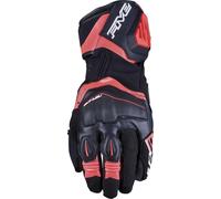 Five RFX4 EVO Guanti impermeabili da motocicletta, nero/rosso, Taglia XL