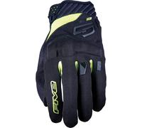 Five RS3 EVO Guanti da motocicletta, nero/giallo, Taglia S