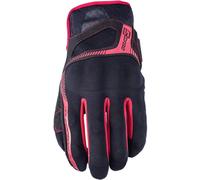 Five RS3 Guanti da moto, nero/rosso, Taglia 2XL